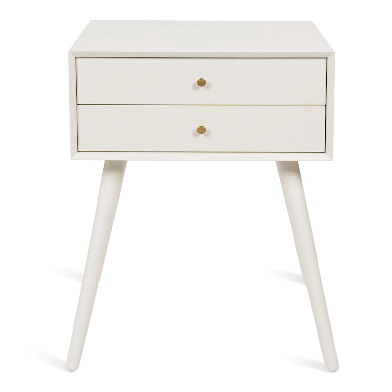 Table de chevet avec 2 tiroirs