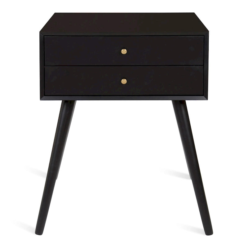 Table de chevet avec 2 tiroirs