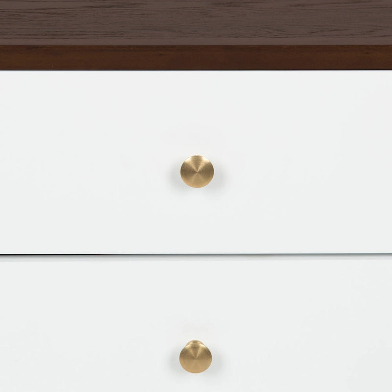Table de chevet avec 2 tiroirs