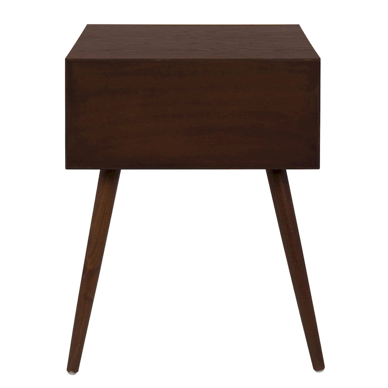 Table de chevet avec 2 tiroirs