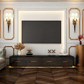 70.9 Wall-Mounted Media Console Chic Storage Solution Home Theaters