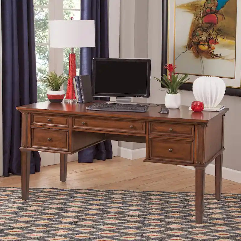 Harbor Point Vintage 60-inch Storage Desk