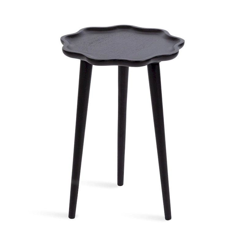 Table d'appoint en bois festonné